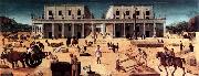 Piero di Cosimo The Building of a Palace Spain oil painting artist
